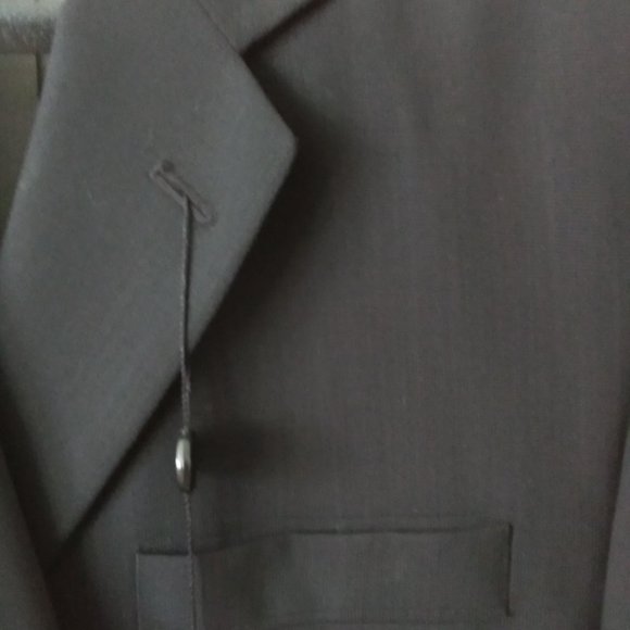 NWT Calvin Klein 3- Button 100% Wool Jacket Size 42L - Picture 9 of 16